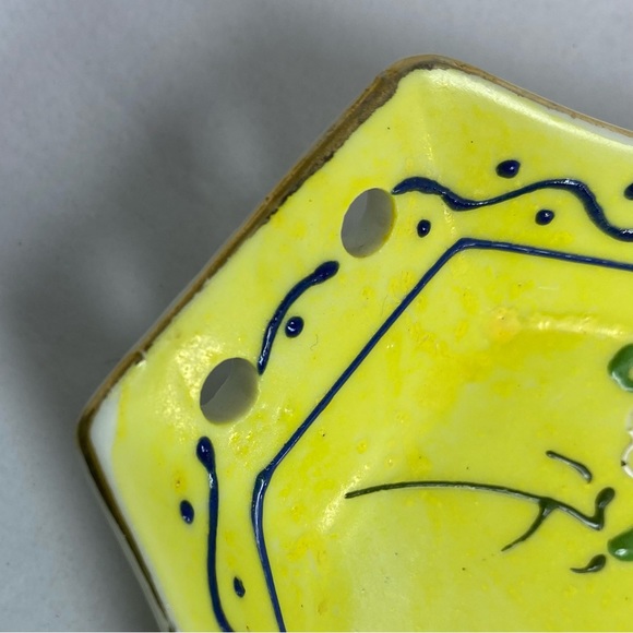 Vintage Japanese Moriage Hand Painted Candy / Trinket Dish - Picture 6 of 8